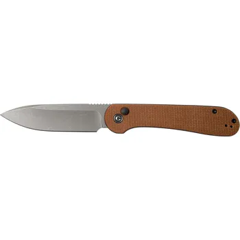 kapesní nůž CIVIVI C2103D Elementum Brown Stonewash kapesní nůž 8,8 cm, Stonewash, hnědá, Micarta