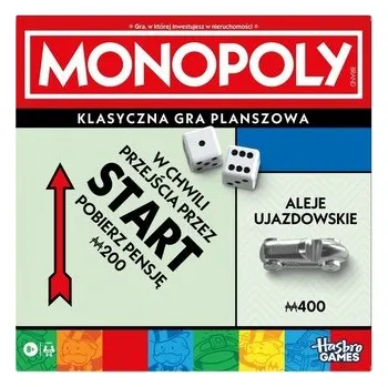 Volný čas HASBRO GAME Monopoly Classic Refresh PUD6