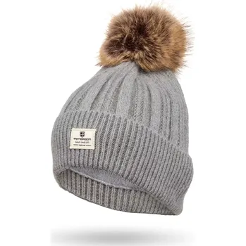 Čepice Dámská zateplená čepice s odnímatelnou bambulkou PETERSON® PTN HAT-09