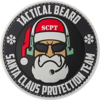Nášivka Claw Gear Santa Claus Protection Team Rubber Patch