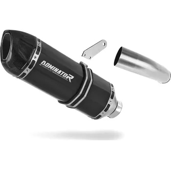 Výfuk pro motocykl Laděný výfuk Dominator Kawasaki VERSYS 1000 2019 - 2024 Homologovaný výfuk BLACK HP1 tlumič výfuku