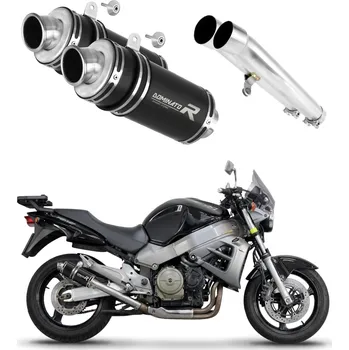 Výfuk pro motocykl Laděný výfuk Dominator Honda CB 1100 X11 výfuk GP1 BLACK + dB killer medium