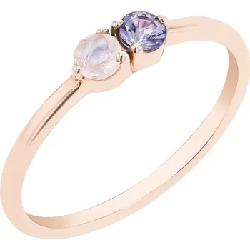 Prsten Duo prsten s drahokamy dle vašeho výběru Cope