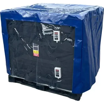 Izolační víko z PVC s průzorem pro 1000litrové IBC nádrže