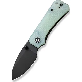 kapesní nůž CIVIVI Baby Banter Černý Stonewashed Nitro-V/Přírodní G10 C19068S-8