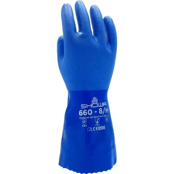 Pracovní rukavice Chemické rukavice SHOWA 660 Velikost: 9 A9026/09
