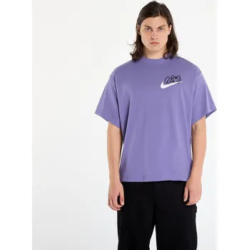Pánské tričko Tričko Nike Solo Swoosh Men's T-Shirt Dusty Amethyst XS