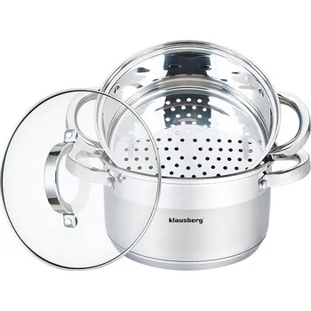Multifunkční hrnec Klausberg Parní hrnec 3 elem. 18 cm Kb - 7135