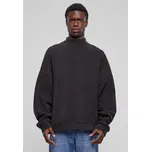 Pánská fleesová oversized mikina Crew černá Urban Classics černá 2905692