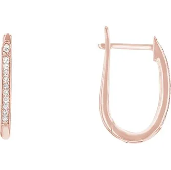 Náušnice Elegantní náušnice s diamanty Ayaz