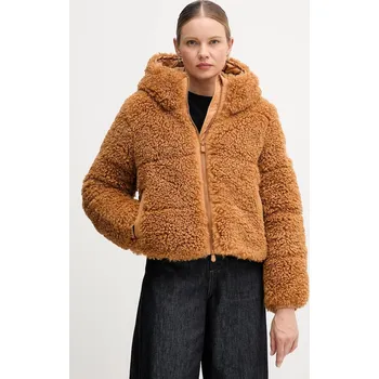 Bunda Save The Duck DADA D32369W.CURL21 hnědá 82X, vel. S