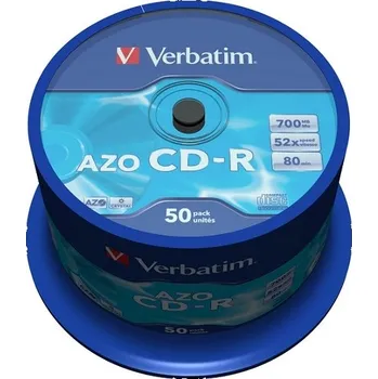 Optické médium VERBATIM CD-R80 700MB DLP/ 52x/ 80min/ 50pack/ spindle