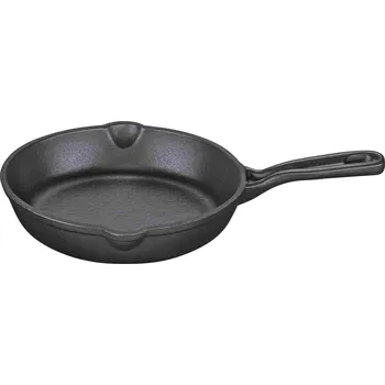 Hrnec Litinová pánev Provence 16 cm černá - Küchenprofi Solingen (Kulatá pánev Provence černá 16 cm - Küchenprofi Solingen)