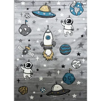 Koberec Kusový koberec Berfin SMART KIDS 22924 grey Rozměr: 160x230 cm