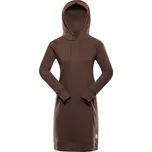 Dámské mikinové šaty ALPINE PRO OLEBA velikost S rain drum