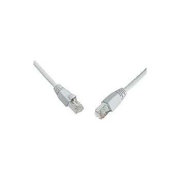Kabel SOLARIX patch kabel CAT5E SFTP PVC 10m šedý snag proof