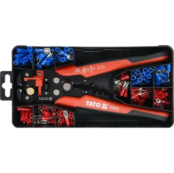 Kleště Yato Kleště odizolovací a konektorové univerzální 205 mm, sada