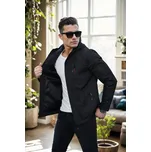 86622 Dewberry Hooded Mens Seasonal Jacket-BLACK dewberry černá 2944231