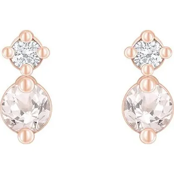 Šperk Minimalistické náušnice s morganity a diamanty Durante