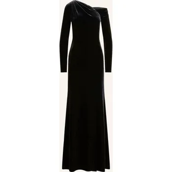 Dámské šaty Lauren Ralph Lauren Dámské Večerní Šaty Ze Sametu, černá, 36