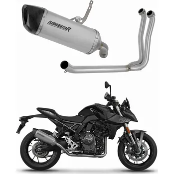 Výfuk pro motocykl Laděný výfuk Dominator Suzuki GSX-8S / 8R 2022 - 2024 Kompletní systém Výfukové potrubí HP6 titanový tlumič výfuku + dB killer