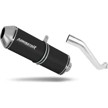 Výfuk pro motocykl Laděný výfuk Dominator Aprilia RSV 4 RR 2015 - 2016 výfuk OVR BLACK + tlumič dB killer