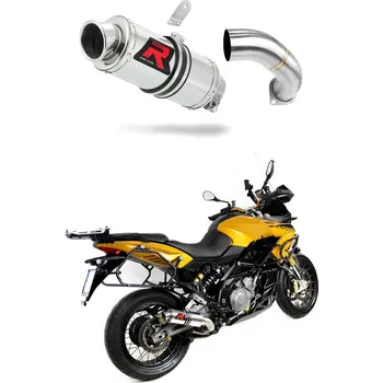 Výfuk pro motocykl Laděný výfuk Dominator Aprilia ETV 1200 Caponord 2013 - 2016 výfuk GP1 + dB killer medium