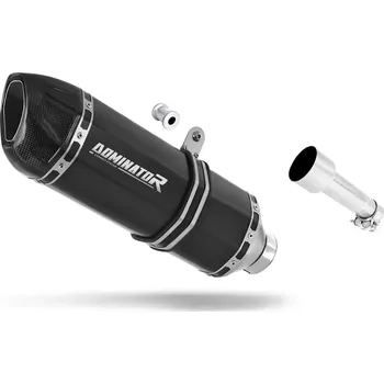 Výfuk pro motocykl Laděný výfuk Dominator SYM CITYCOM 300i 2007 - 2014 výfuk HP1 BLACK + tlumič výfuku dB killer