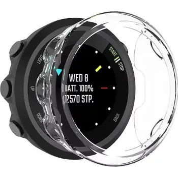 Příslušenství k chytrým hodinkám Silikonový rámeček pro Garmin Forerunner 45 - Transparentní