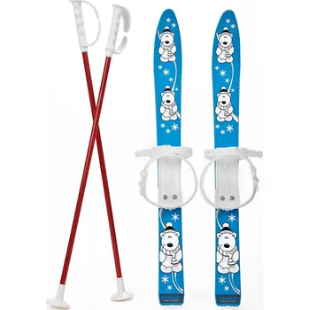 Sjezdové lyže Baby Ski 70 cm - dětské plastové lyže / modré