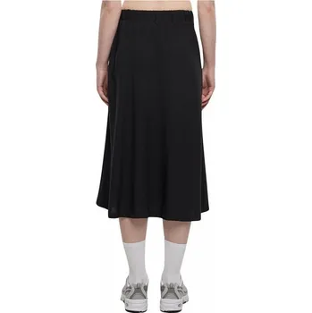 Dámská sukně Dlouhá klasická sukně z viskózy a s kapsami Urban Classics Barva: Černá, Velikost: L