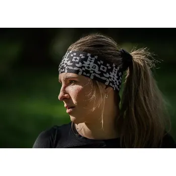 Sportovní čelenka BOSA sportovní čelenka AIR Mozaik black