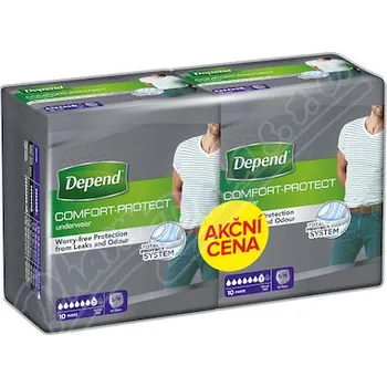 Depend Normal inkont.kalh.muži Duopack S/M 2x10ks