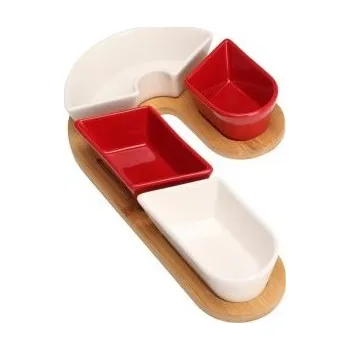 Sada servírovacích misek Franko vícebarevná