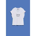 DÁMSKÉ TRIKO L-TS-4078 BÍLÉ Marisse černá | modrá | bílá 2271242