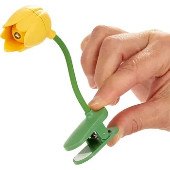 Čtecí lampička Lampička na čtení – Tulip žlutá