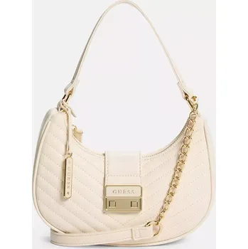 GUESS dámská kabelka,crossbody Elise mléčná