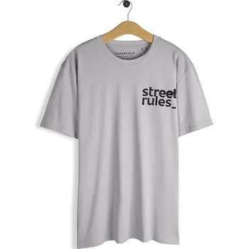 Pánské tričko GATE Bavlněné tričko s potiskem S 525-0053/814