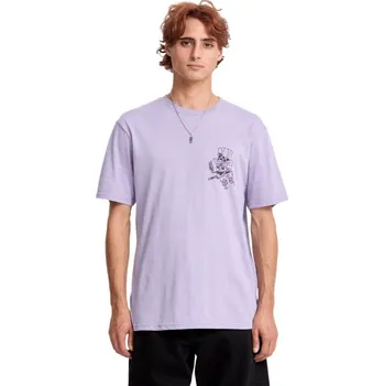 Pánské tričko Volcom pánské tričko Harry Purple Ash | Fialová | Velikost S | 100% bavlna