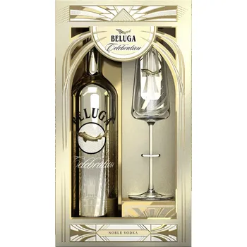 Likér Beluga Celebration + Highball sklenice 0,7 l 40 %