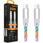 ALIGATOR Datový kabel LIGHT 3A, 65W USB-C/USB-C 0,5m