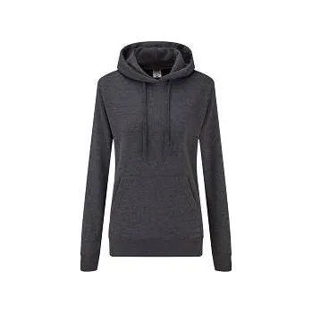 Chlapecké oblečení Anthracite Hooded Sweat Fruit of the Loom Fruit of the Loom šedá 2462622