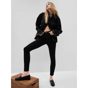 Dámské džíny GAP Džíny high rise true skinny - Dámské GAP černá 2143455