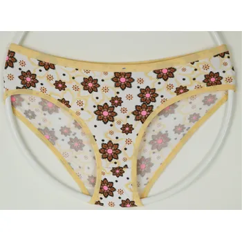 Kalhotky TIMANNI Bambusové kalhotky vzor 406 Velikost: L - XL, Barva: hnědá