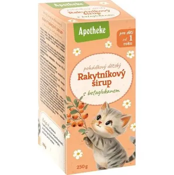 Sirup Apotheke Sirup dětský Rakytníkový s betaglukanem 250g