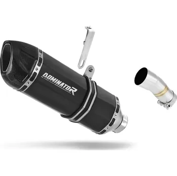Výfuk pro motocykl Laděný výfuk Dominator Yamaha YZF R1 1000 RN49 2017 - 2019 výfuk HP1 BLACK + tlumič výfuku dB killer