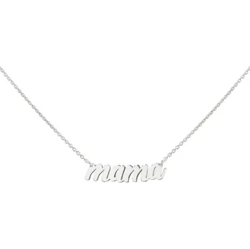 Náhrdelník Stříbrný náhrdelník s nápisem Mama