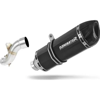 Výfuk pro motocykl Laděný výfuk Dominator KTM LC4 620 1998 - 1999 výfuk HP1 BLACK + dB killer