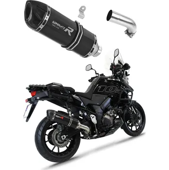 Výfuk pro motocykl Laděný výfuk Dominator Suzuki DL 1050 V-Strom / XT / DE 2020 - 2024 výfuk HP1 BLACK tlumič výfuku + dB killer