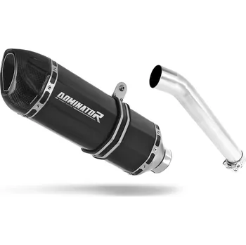 Výfuk pro motocykl Laděný výfuk Dominator Yamaha FZR 600 1994 - 1999 výfuk HP1 BLACK + dB killer
